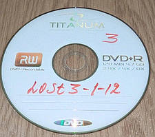 DVD диск Lost 3, 1-12