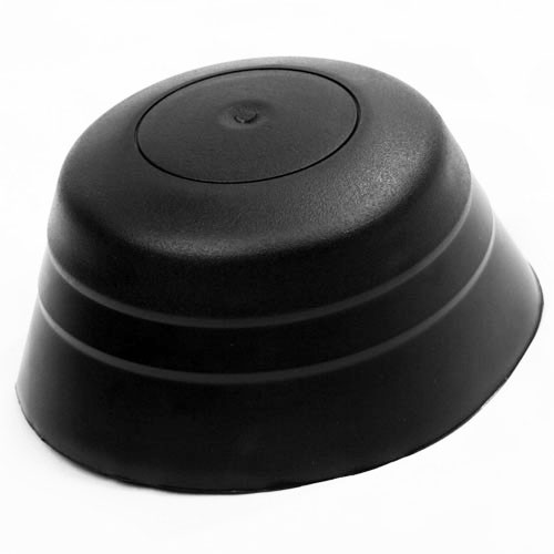 Заглушка конусна мала для надувного балона ПВХ Borika чорна, фото 1