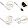 Набір для барбекю та гриля з неіржавкої сталі, сумка чохол на блискавці 20 предметів (NB-16380-1), фото 6