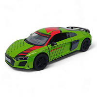 Машинка Kinsmart "Audi R8 Coupe 5", зеленая [tsi239273-ТSІ]