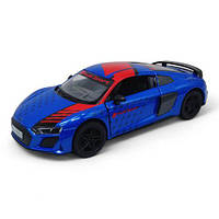 Машинка Kinsmart "Audi R8 Coupe 5", синяя [tsi239276-ТSІ]