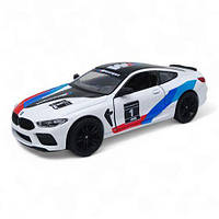 Машинка Kinsmart "BMW M8 Competition Coupe 5", белая [tsi239270-TCI]