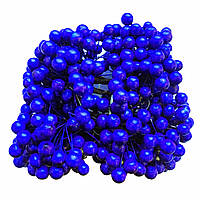 Ягідки декоративні сині 12 мм 400 шт.