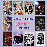 Ломо карты Xdinary Heroes Lomo Card 50 карт в комплекте