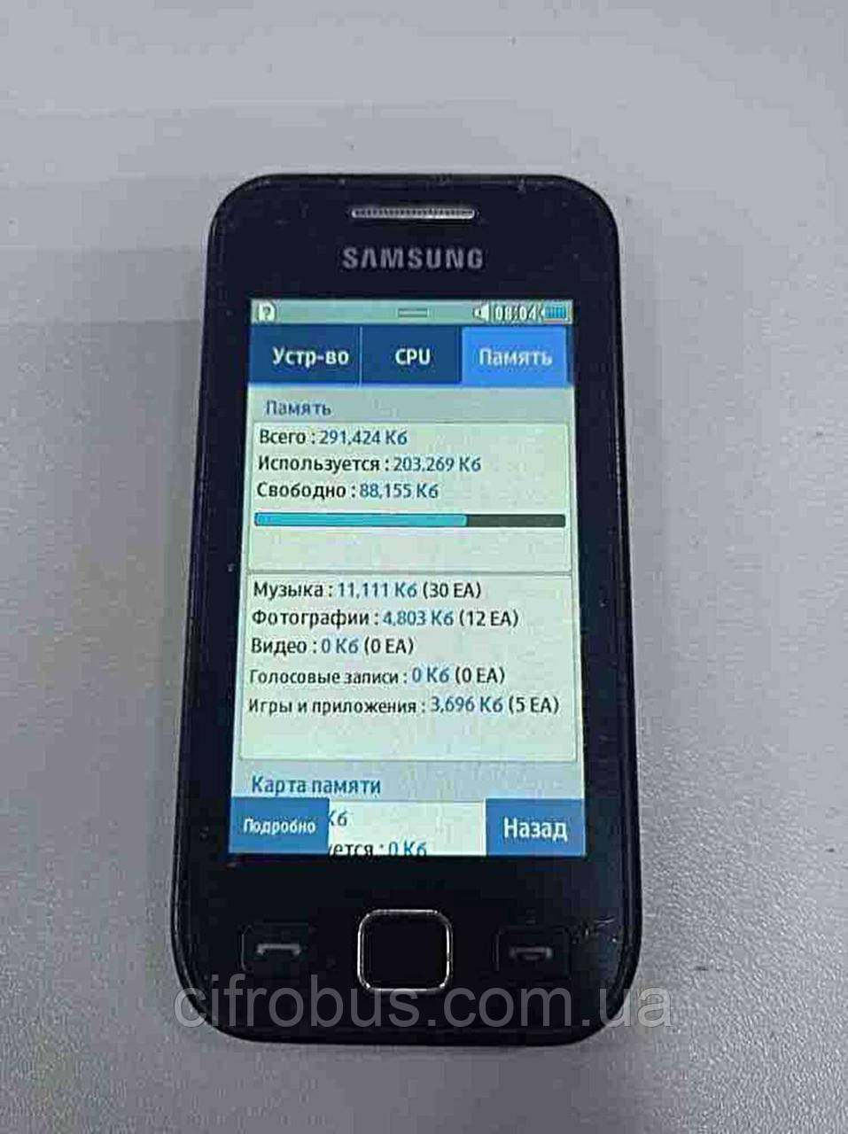 Мобильный телефон смартфон Б/У Samsung Wave 525 GT-S5250 - фото 2 - id-p1696655697