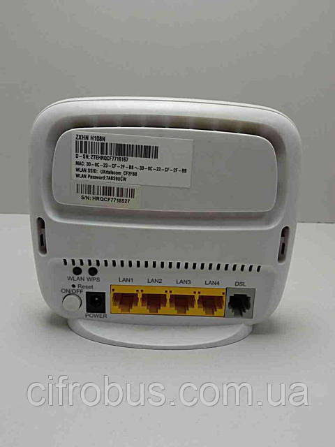 Б/У ZTE ZXHN H108N, цена: 125 ₴, купить на Prom.ua