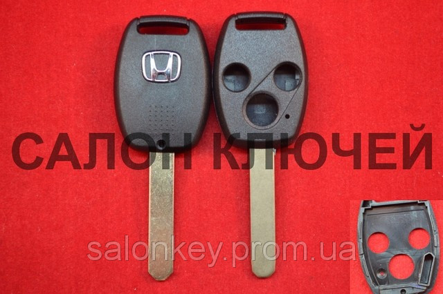 Корпус для ключа Honda 3 кнопки - фото 1 - id-p28931120