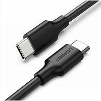 Дата кабель USB-C to USB-C 1.0m US286 3A Black Ugreen 50997 l