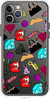 Чехол чехол bumper Endorphone iPhone 11 Pro Max stickers (4757pc-1723-26985) GL, код: 7943479