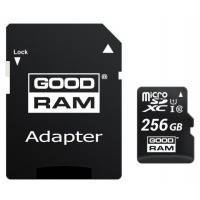 Карта памяті GoodRam microSDXC 256GB UHS-I (M1AA-2560R12) SD адаптер