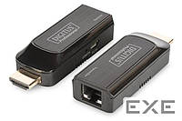 Удлинитель DIGITUS mini HDMI Extender over UTP 50m, USB Powered, Black (DS-55203)