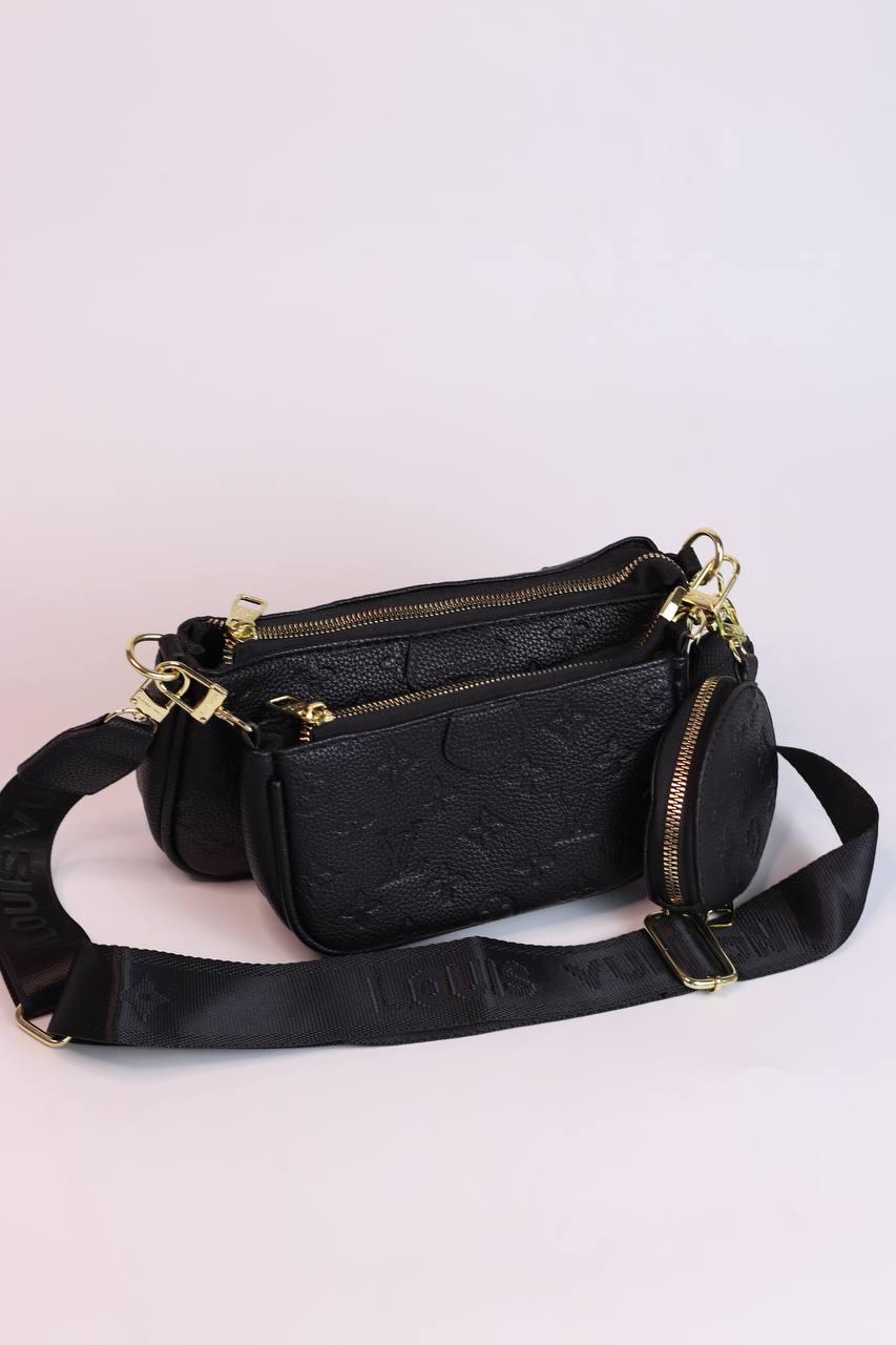 Louis Vuitton multi black 24x13х5 20х10х4 женские сумочки и клатчи высокое качество - фото 1 - id-p2206870881