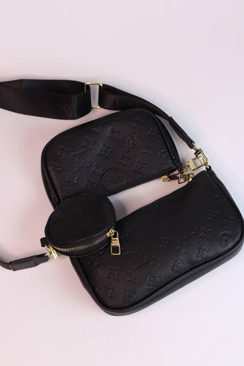 Louis Vuitton multi black 24x13х5 20х10х4 женские сумочки и клатчи высокое качество - фото 3 - id-p2206870881