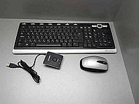 Комплект клавиатура с мышью Б/У Labtec Ultra-Flat Wireless Desktop