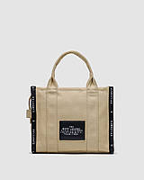 Marc Jacobs The Jacquard Small Tote Bag Beige 25 х 20 х 10 см женские сумочки и клатчи высокое качество