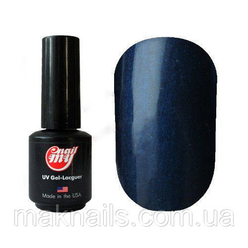 Гель-лак My Nail System No 39 синьо-блакитний мікроблеском 9 мл