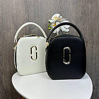 Стильная женская сумка каркасная стиль Marc Jacobs, мини сумка овальная высокое качество