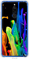 Чехол силиконовый противоударный с усиленными углами Endorphone Xiaomi Redmi 8 брызги краски SM, код: 7959931