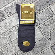 Шкарпетки чоловічі середні весна/осінь сірі р.40-45 MARJINAL Туреччина ароматизовані 2-а п'ята і носок 30038711, фото 3