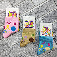 Шкарпетки дитячі середні весна/осінь р.7-8 років кульки асорті KIDS SOCKS 30038749