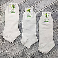 Шкарпетки чоловічі короткі літо сітка р.41-47 білі LUXE 30038727