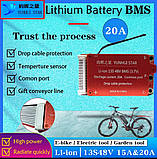 Плата захисту BMS 13S 48V(54.6V) li-ion 20A симетрія, фото 7