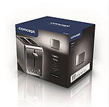 Вертикальний тостер для тостів 2 шматочки з нержавіючої сталі 950 Вт Concept Тостери електричні, фото 4