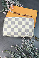 Гаманець Louis Vuitton бежева клітка Є