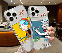 Чохол силіконовий для iPhone15 Ricks and Morties