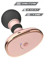 Портативний Масажний міні-пістолет MGE-013 XL-566 USB Рожевий Лучшая цена