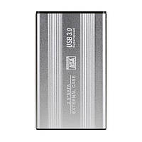 Зовнішня кишеня 2,5" S14 USB3.0 Aluminum alloy Колір Срібло