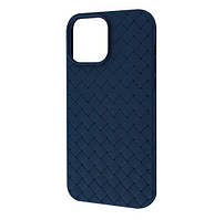 Чохол-накладка для телефону PRC Weaving Full Case (TPU) - iPhone 14 Plus/15 Plus blue (375380004)