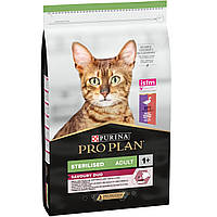 Сухой корм Purina Pro Plan Sterilised Duck & Liver для стерилизованных котов с уткой и печенью 10 кг