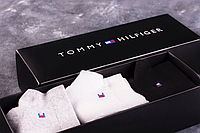 Подарочный Набор носков в стиле Tommy Hilfiger 6 Пар 40-45 размер высокое качество