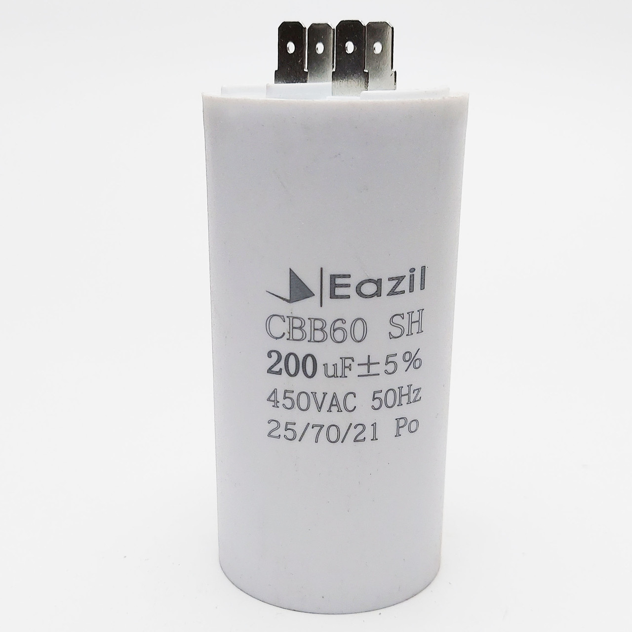 Робочий конденсатор 200 мкф 450 В, фото 1