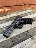 Сигнальний пістолет (ракетниця) F-GUN SKELETON BLACK 26,5 мм, фото 2