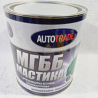 Мастика битумная бутилкаучуковая антикоррозийная AUTOBIT AutoTrade (3.0 кг, 2,5л)
