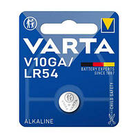 Батарейка Varta V10GA / LR54 Alkaline 1.5 в, 1 шт