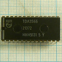 TDA3566 dip28 PHILIPS оригинал 12v декодер PAL/NTSC в наличии 1 шт. по цене 170