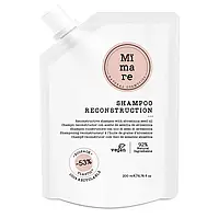 Восстанавливающий шампунь для сухих, ломких волос Mimare Reconstruction Shampoo 200 мл (Испания)