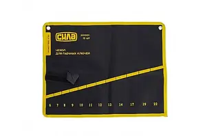 Чехол для гаечных ключей 6-14, 17, 19, 22мм (12шт), СИЛА 201001