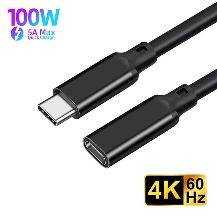 Кабель подовжувач TYPE-C 5 метрів TPE USB3.2 Gen2 10Gbps 100 W Ningbo Kepo TYPE-C TPE-5M