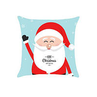 Наволочка на подушку Санта-Клаус Merry Christmas. DreamShop
