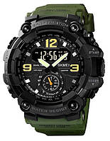 Мужские часы Skmei 1637 Gard Зеленые SM, код: 7822145