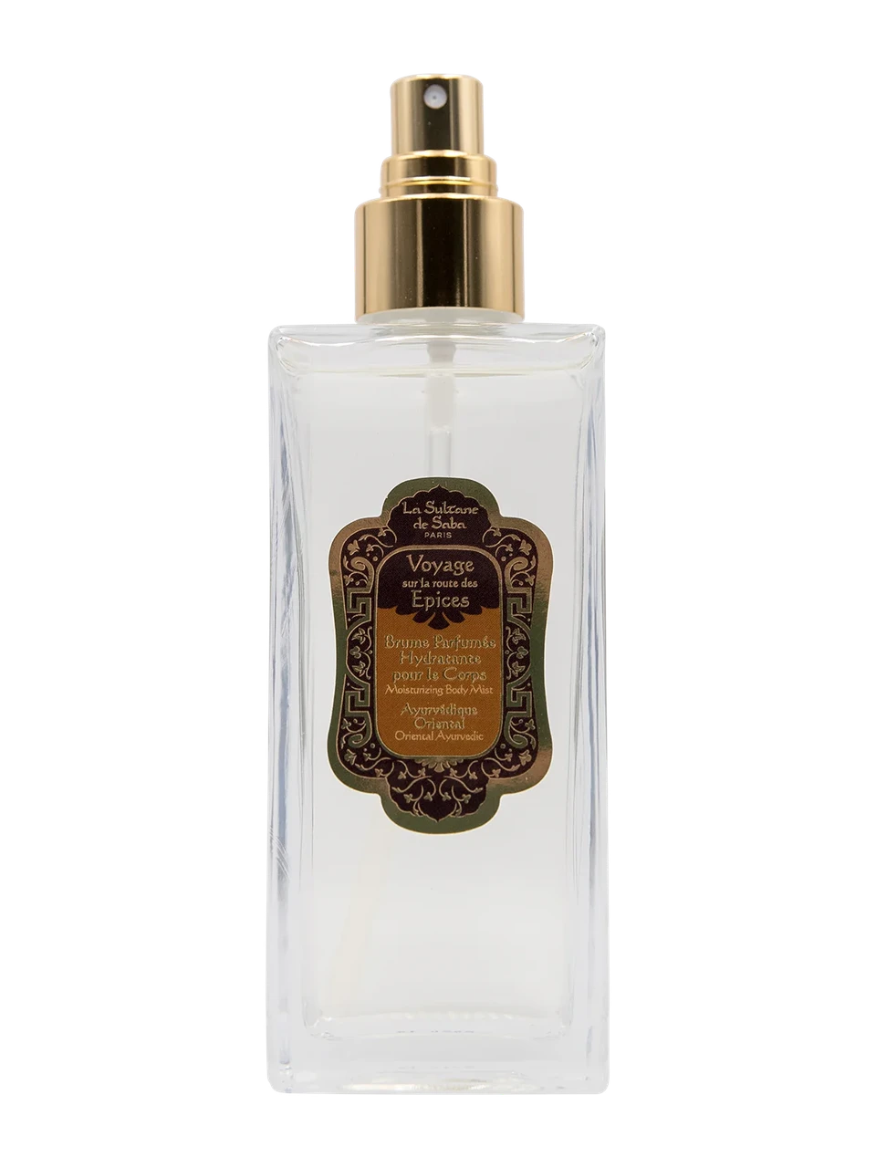 Спрей для тіла La Sultane De Saba Ayurvedic Amber Vanilla Patchouli Fragrance