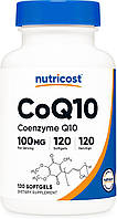 Коэнзим Q10 100 мг (Coenzyme Q10) Nutricost 120 капсул