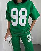 Женский костюм 42-46, 48-50, двухнитка люкс, трава, (зелёный)