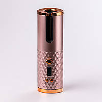 Автоматическая плойка-стайлер беспроводная 19*6*4,9 см Стайлер для волос Плойка для завивки Керамическое Шампань