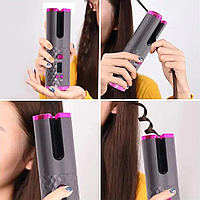 Аккумуляторный стайлер для волос Автоматическая плойка 5000 мА/ч, от 150 до 200 градусов Керамическое покрытие