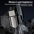 Перехідник Promate Link-Ci Lightning to USB-C Grey (link-ci), фото 5